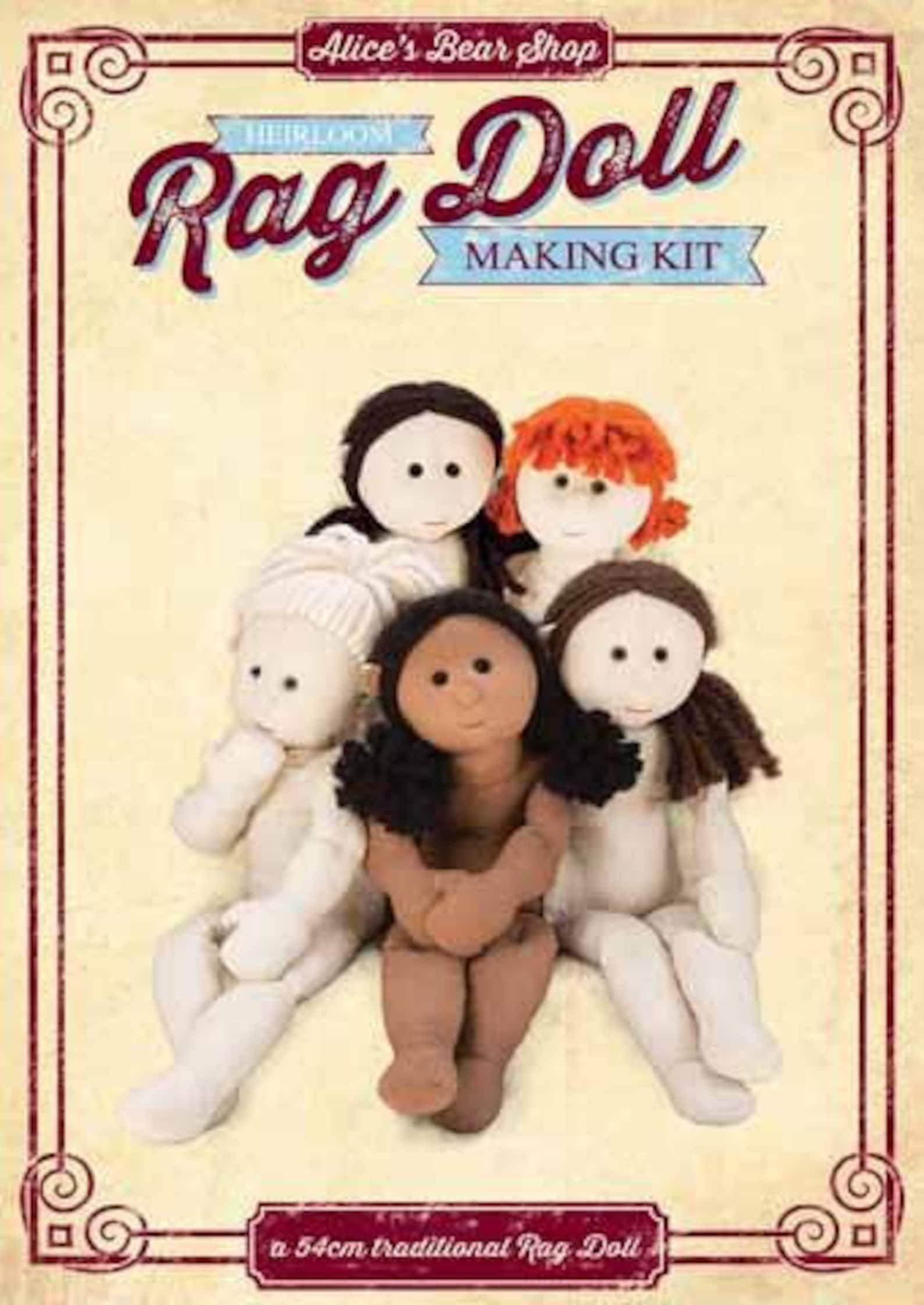 Rag Doll Kit Rag Doll Body 54cm when made | Etsy