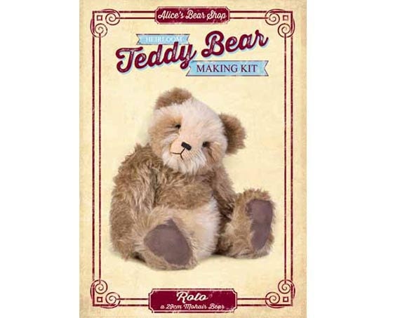 mohair teddy bear making kits