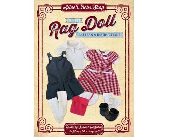 Alice's bear hotsell shop rag doll