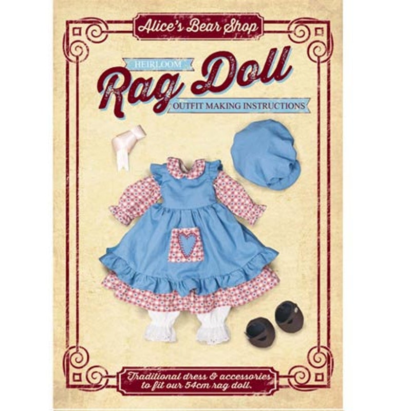 Traditional Rag Doll Patterns - Etsy