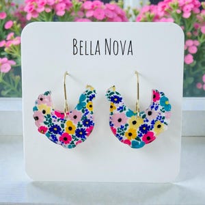 Chicken Acrylic Earrings: Hen Dangles, Farm Lover Gift