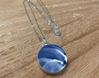 Broken Vintage Polish Pottery necklace
