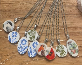 Send Me Your Dishware! Custom pendant necklaces *Read Description!