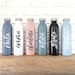 Personalized 20oz Stainless Steel Bottle | Custom Water Bottle | Gifts for Her | Personalized Water Bottle | Stainless Steel Bottle 