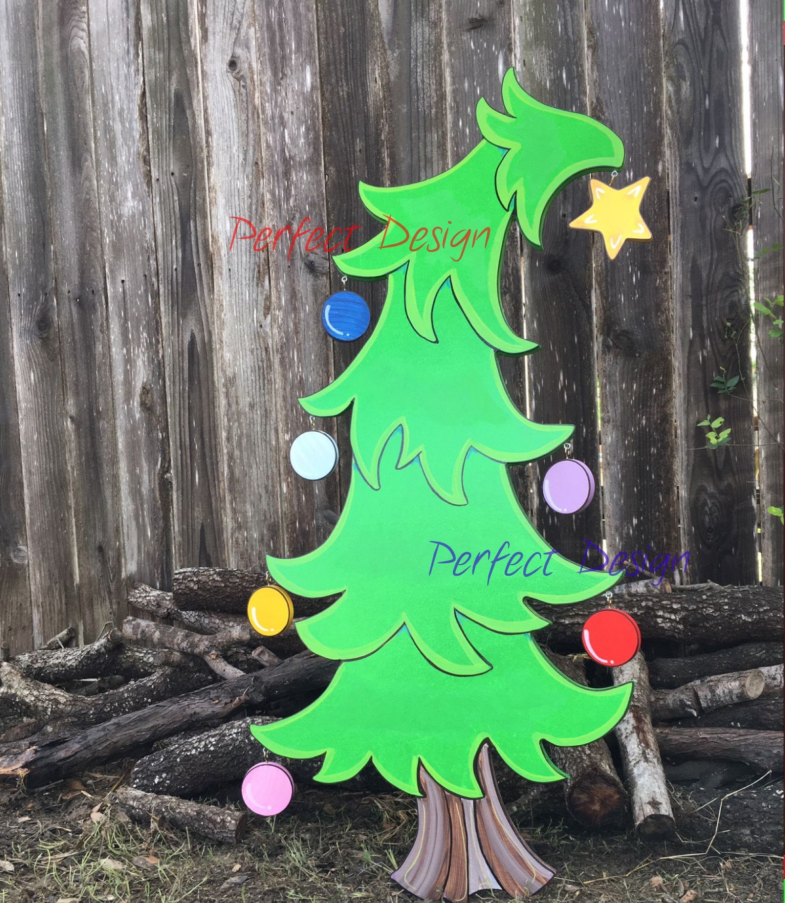 Whoville CHRISTMAS Tree CINDY Lou Who Smiling Grinch Inspired Etsy