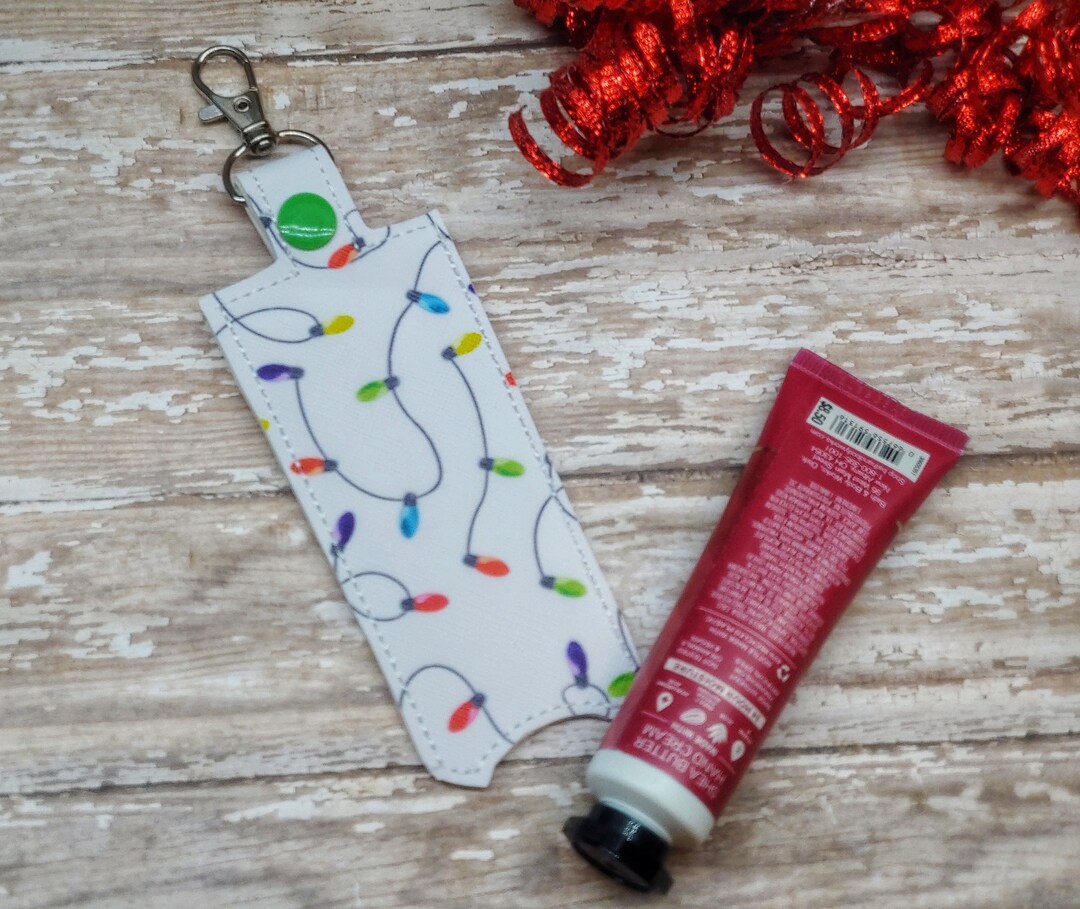 Christmas Lights Print Lotion Holder Super Stocking Stuffer or Terrific ...