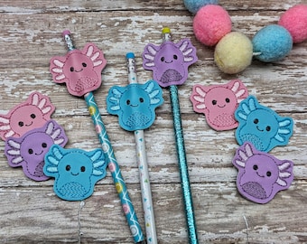 Pudgy Axolotl Pencil Topper  ***Large Quantity Discounts Available!