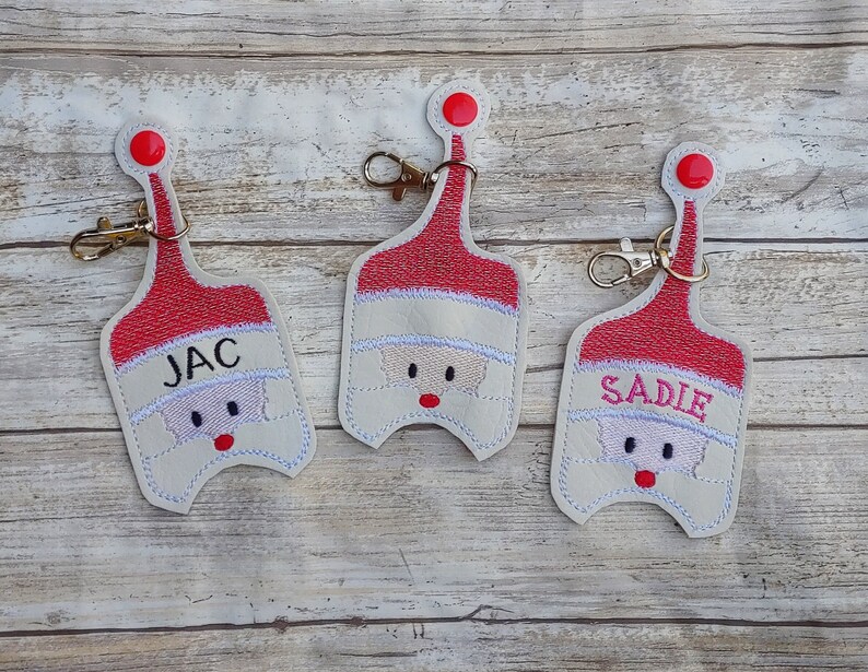 Santa Hand Sanitizer Holder ***Super Stocking StufferTerrific Teacher Gift Idea ***Optional Personalization***