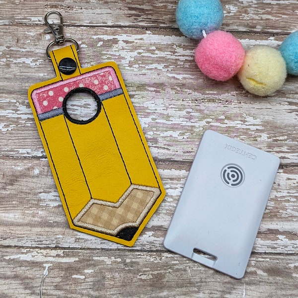 Yellow Pencil Alarm ID Badge Holder ***With Optional Personalization***