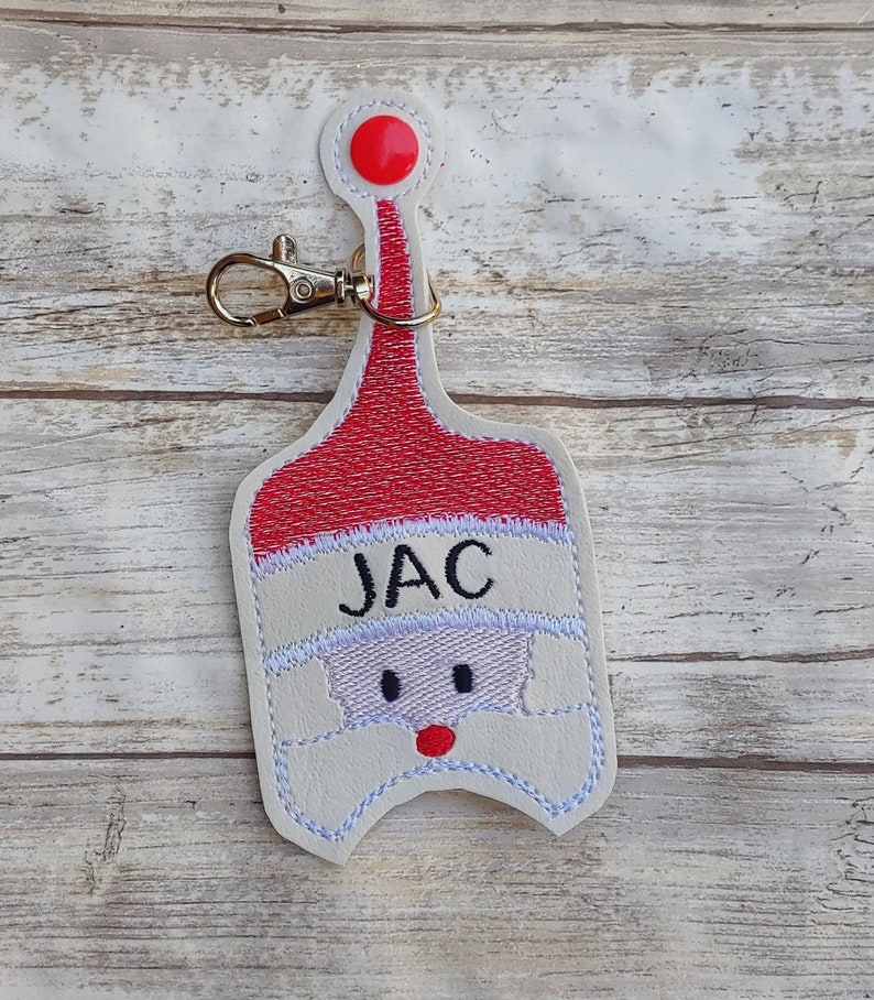 Santa Hand Sanitizer Holder ***Super Stocking StufferTerrific Teacher Gift Idea ***Optional Personalization***