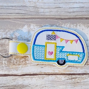 Vintage Camper Key Chain / Fob