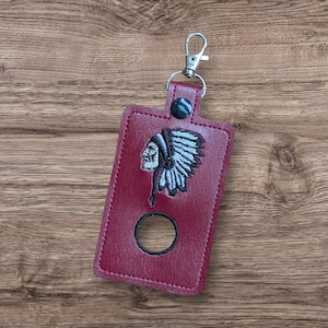 Embroidered Warrior Alarm ID Badge Holder *** Security Alarm Button Hole