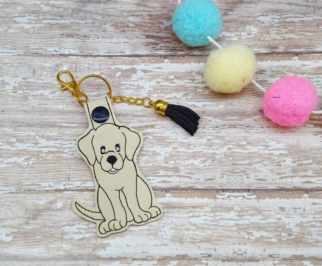 Labrador Lab Key Chain / Fob / Zipper Pull / Bag Tag - Etsy