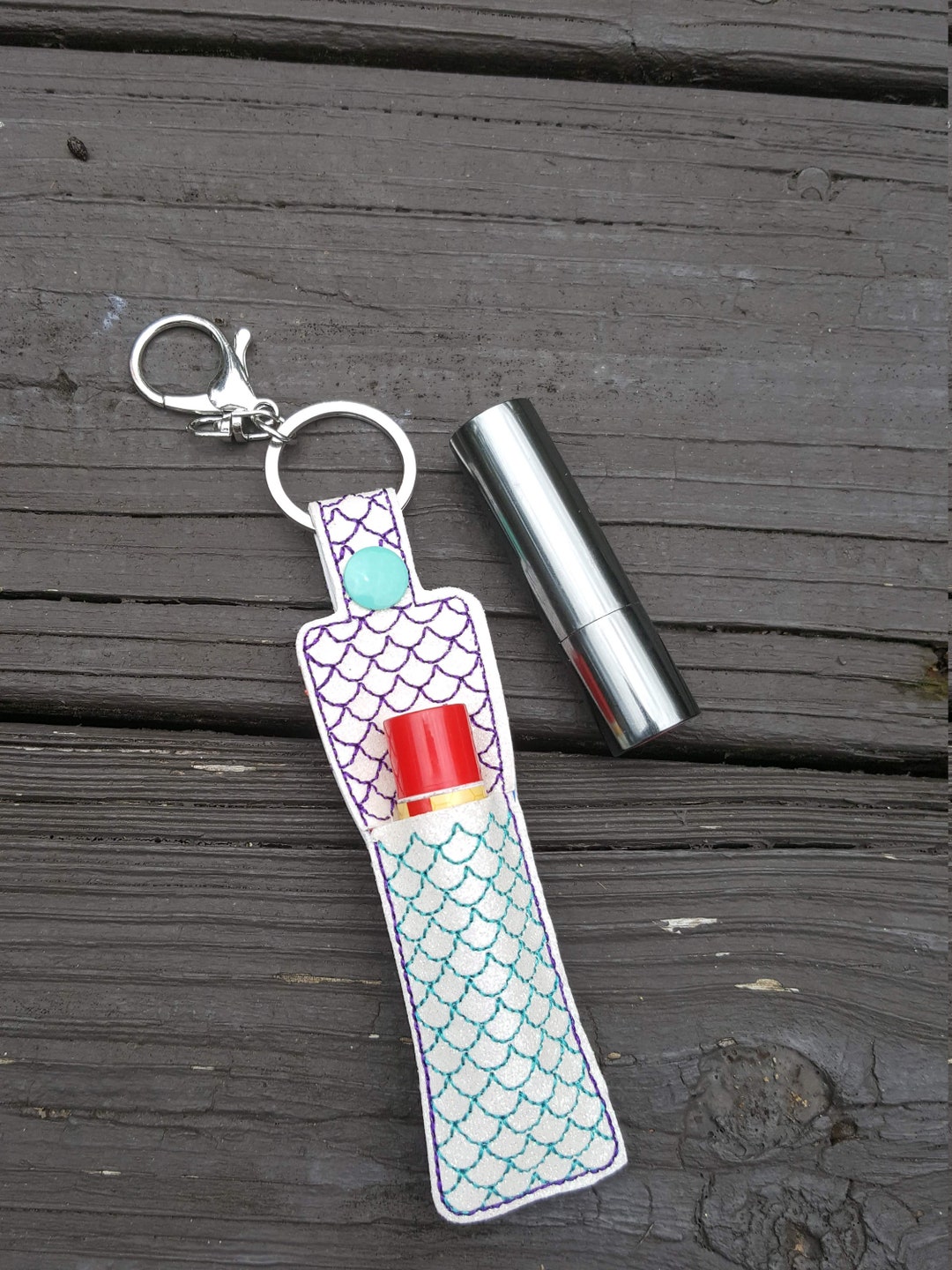 Mermaid Lip Balm Holder great Stocking Stuffer or Teacher Etsy