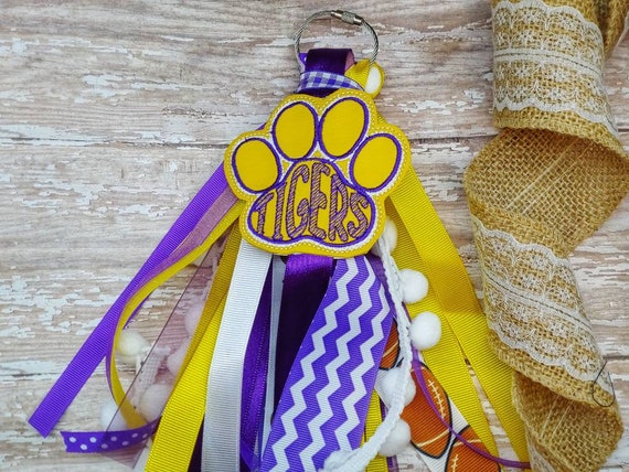 Tigers Bag Tag / Bogg Bag Charm /  Accessory