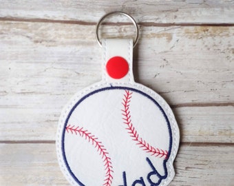 Baseball Dad Schlüsselanhänger