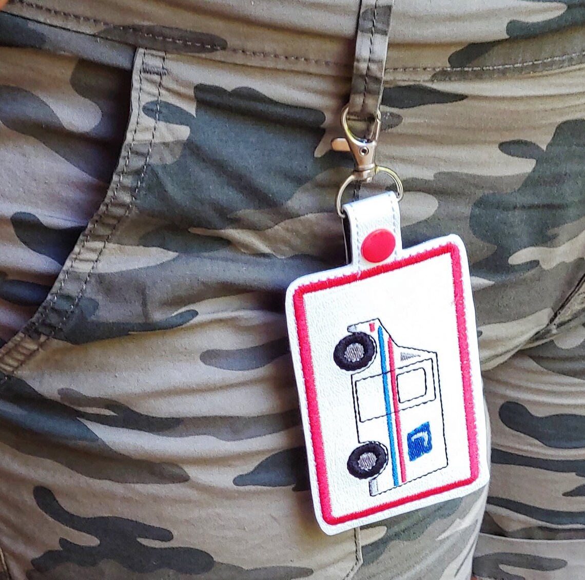 USPS ID Badge Holder / Luggage Tag / Gift Card Holder With Etsy