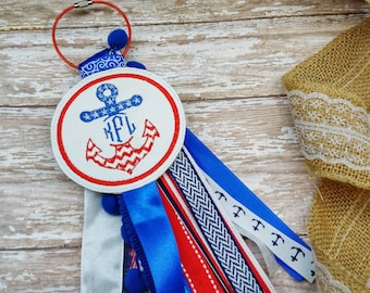 Anker Monogramm Taschenanhänger / Bogg Taschenanhänger / Accessoire
