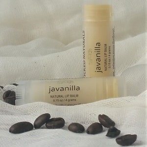 Vanilla Coffee Lip Balm - Java Lip Salve - Lip Butter - Natural Lip ...