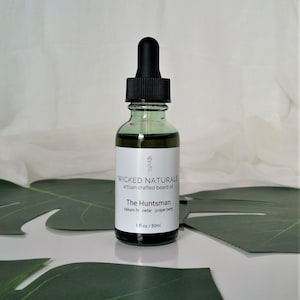Huntsman Beard Oil - Beard Care - Beard Grooming - Earthy Essential Oils - Conditioning Beard Oil - Beard Conditioner - Beard Gift