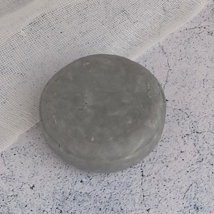 Charcoal Unscented Solid Beard Shampoo Bar, Beard Care, Beard Grooming, Beard Gift, Natural Shampoo Bar, Charcoal Beard Wash