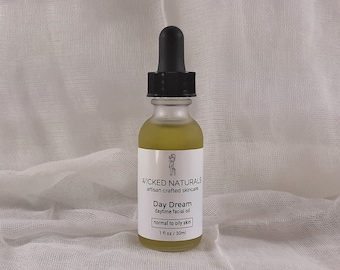 Suero facial diurno para piel normal a grasa - AM Skincare - Cuidado natural orgánico para piel sensible - Aceite facial antiedad