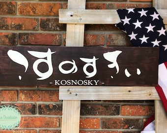 Personalized Japanese Calligraphy Name Plaque  | Home Decor | Rustic | Hand Painted Wood Sign | Name Wood Sign