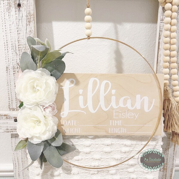 Hospital Door Hanger Etsy