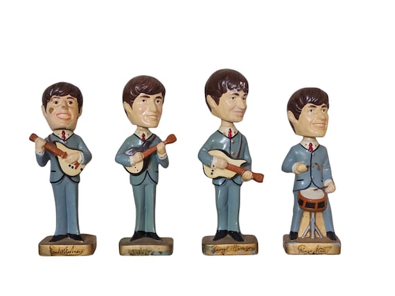 1964 カーマスコット ビートルズ ボブルヘッド セット - Etsy 日本