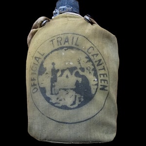 Antique Boy Scout Official Trail Canteen