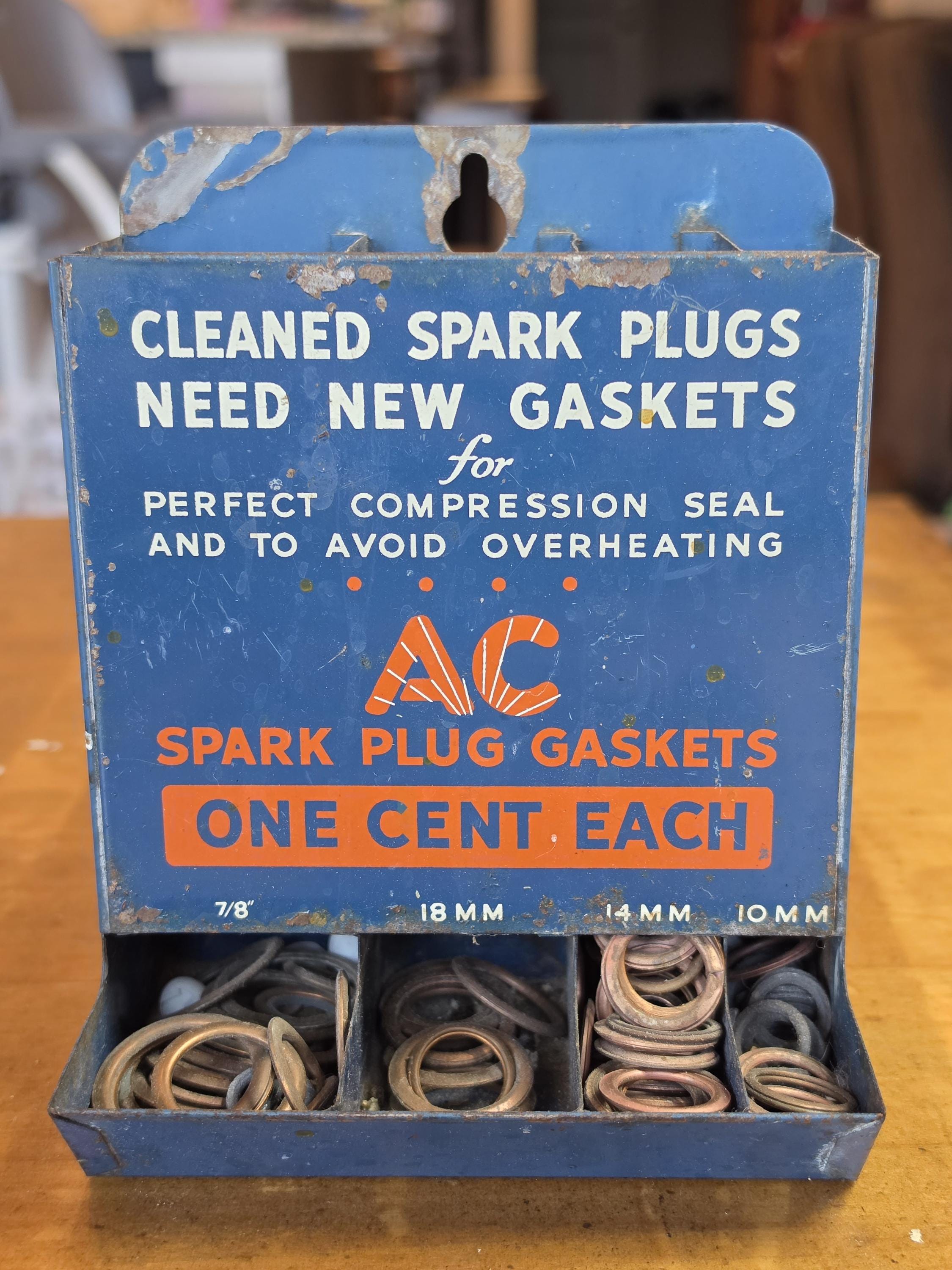 Vintage Ac Spark Plug Display - Etsy
