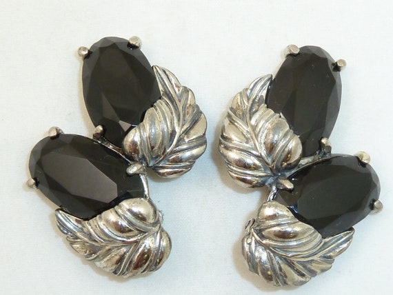 Vintage 1950's Elsa Schiaparelli Silvertone and Je