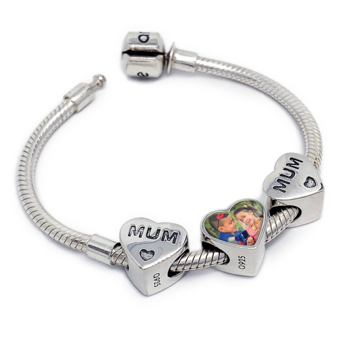 personalised picture pandora charm