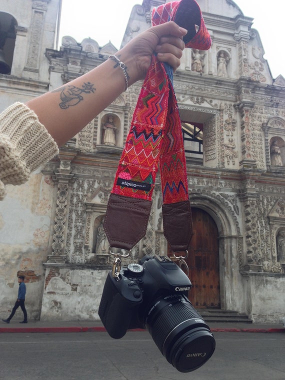 huipil camera strap