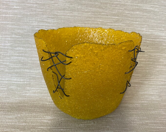 Pate de Verre Vessel