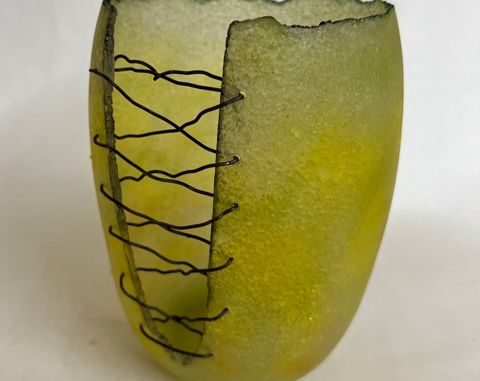 Pate de Verre Vessel