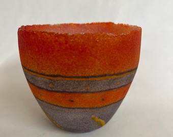 Pate de Verre Vessel