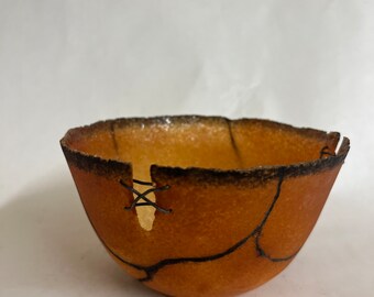 Pate de Verre Vessel