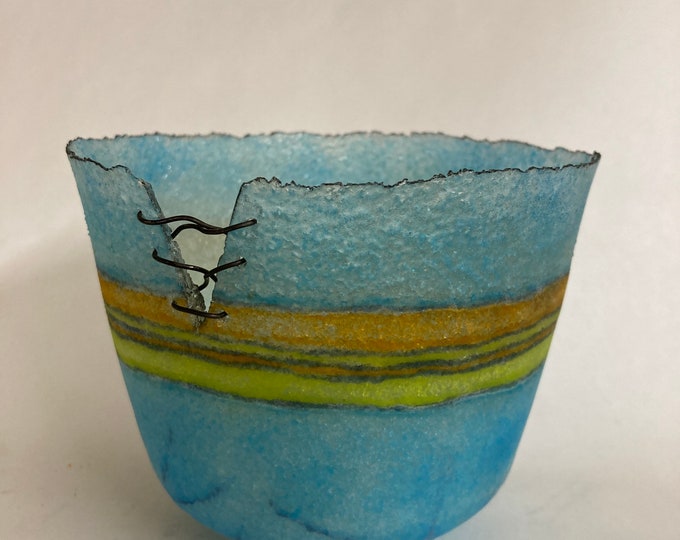 Pate de Verre Vessel