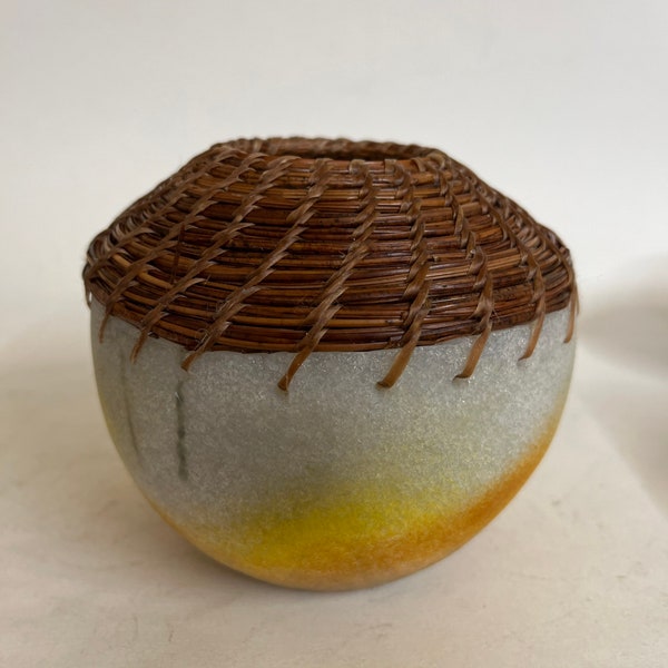 Pate de Verre Vessel