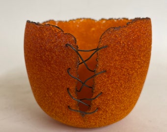 Pate de Verre Vessel