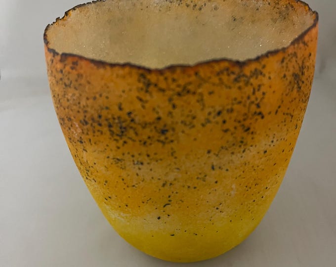 Pate de Verre Vessel