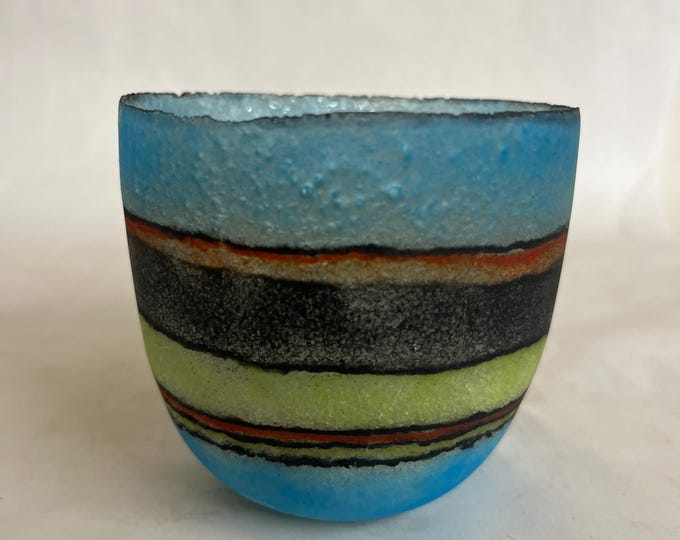 Pate de Verre Vessel