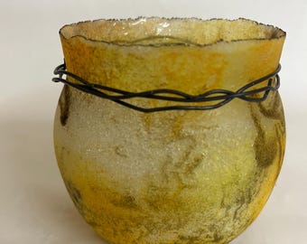 Pate de Verre Vessel