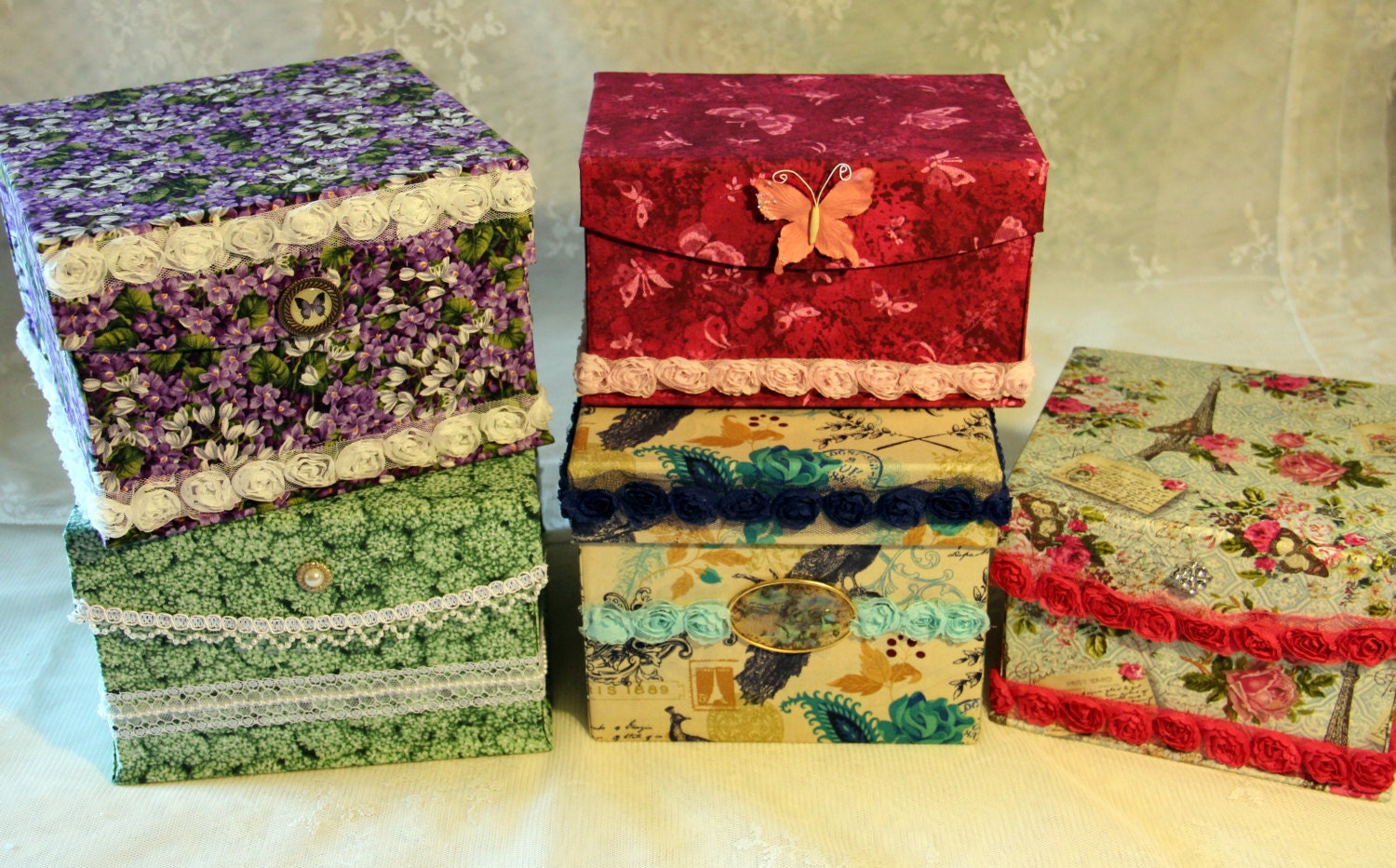 COMPLIMENTARY Fabric Keepsake Box W/ Your Purchase of a High Etsy