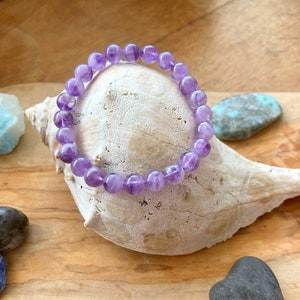 Lavender Amethyst Bracelet