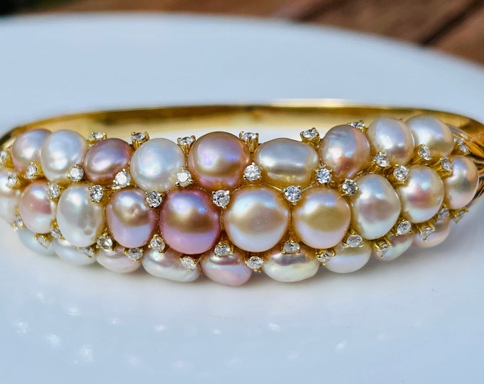 9mm Pink Freshwater Cultured Pearl And Sterling Silver Pendant (18 In - Foto 4