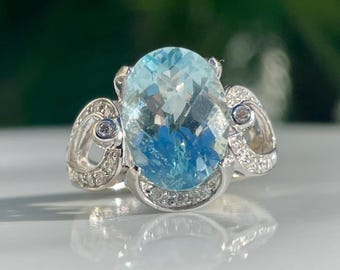 Aquamarine Ring