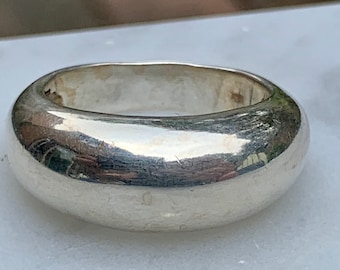 Silver Ring Bombe’ Style sterling silver ring
