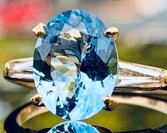 Aquamarine Ring